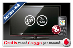 Gratis Samsung plasma televisie