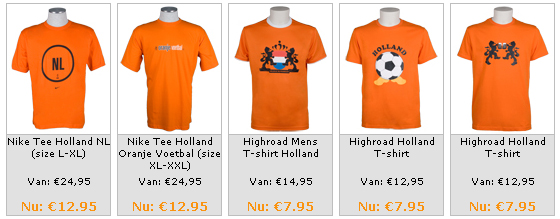 oranje-shirt