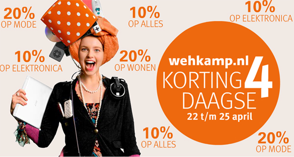 Wehkamp korting4daagse