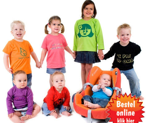 Bedrukte kinderkleding & bedrukte babykleding