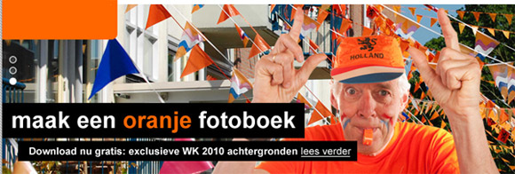 Maak je eigen WK oranje fotoboek