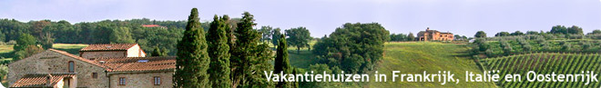 vakantiehuis huren