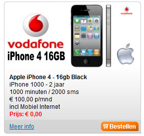 Gratis iPhone 4