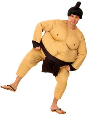 Sumo worstelaar carnaval