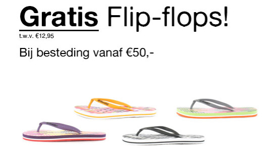 Gratis slippers