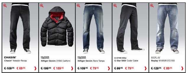 Goedkope merk jeans en meer