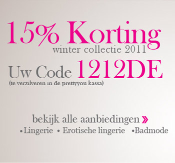 15% korting bij Pretty you