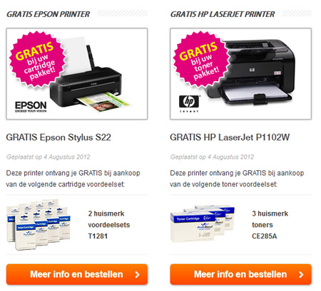 gratis printer